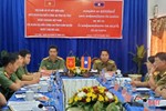 Giao ban công an 3 tỉnh: Hà Tĩnh - Bolikhămxay - Khăm Muồn