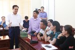 Lãnh đạo tỉnh Hà Tĩnh tiếp công dân định kỳ vào ngày 17/7
