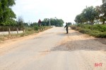 Khắc phục các bất cập trên đường liên huyện Can Lộc - Hương Khê