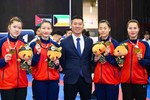 VĐV Hà Tĩnh cùng đồng đội giành HCV Giải vô địch Karate Châu Á
