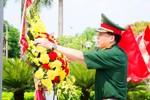 Bộ CHQS tỉnh dâng hương tưởng niệm Chủ tịch Hồ Chí Minh và các anh hùng liệt sĩ