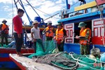 Quyết liệt ngăn chặn tàu giã cào đánh bắt sai vùng biển ở Hà Tĩnh