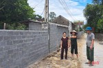 Chuyện hiến đất mở đường ở xã khó khăn nhất huyện Nghi Xuân