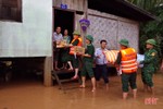 Bộ đội Biên phòng Hà Tĩnh hỗ trợ tỉnh của Lào khắc phục hậu quả thiên tai