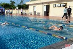 39 VĐV tranh tài Giải bơi “Đường đua xanh” ở TX Hồng Lĩnh