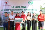 Hỗ trợ trường mầm non xã biên giới Hà Tĩnh 300 triệu đồng xây bếp ăn bán trú