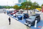 Chiêm ngưỡng dàn xe ô tô điện VinFast tại Hà Tĩnh