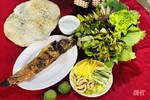 Thơm “nức mũi” món cá lóc nướng lá sim ở vùng núi Hà Tĩnh