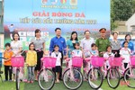Khởi tranh giải bóng đá gây quỹ cho học sinh nghèo Can Lộc