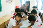 Các trường học ở Hà Tĩnh bắt nhịp tốt với chương trình sách giáo khoa mới