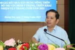 Bàn giải pháp nâng cao chất lượng xây dựng nông thôn mới ở Hương Sơn