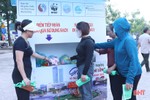 Phụ nữ TP Hà Tĩnh hưởng ứng giảm thiểu rác thải nhựa