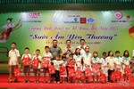 200 suất quà Trung thu đến với trẻ em gặp hoàn cảnh khó khăn ở TP Hà Tĩnh