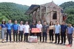Sở Tài chính hỗ trợ Hương Khê xây dựng 2 nhà nhân ái và xây dựng NTM