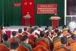 Bồi dưỡng kiến thức quốc phòng, an ninh cho 72 chức việc tôn giáo ở Thạch Hà