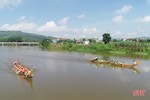 Quang Thọ nhất giải đua thuyền huyện Vũ Quang