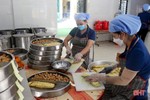 Các trường học ở Hà Tĩnh tăng cường đảm bảo an toàn bếp ăn bán trú