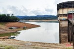 Mực nước hồ chứa ở Hà Tĩnh được cải thiện sau mưa lớn