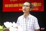 Nâng cao kiến thức cho cán bộ phụ trách nông thôn mới ở Vũ Quang