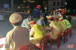 Tổ công tác Bộ Công an xử lý 25 tài xế vi phạm nồng độ cồn ở Hà Tĩnh chỉ trong 1 ngày
