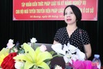 Tập huấn kiến thức pháp luật cho tuyên truyền viên, hòa giải viên cơ sở ở Vũ Quang