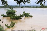 Nhiều địa bàn Hà Tĩnh ghi nhận lượng mưa trên 200mm