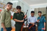 Đảm bảo trang bị, vũ khí, chế độ cho lực lượng dân quân ở Hà Tĩnh