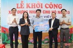 Công ty Xăng dầu Hà Tĩnh xây 7 nhà ở cho hộ nghèo Cẩm Xuyên