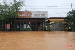 Từ hôm nay, tình trạng ngập lụt tại các huyện ở Hà Tĩnh sẽ giảm dần