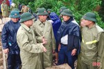 Bộ Tư lệnh Quân khu 4 kiểm tra công tác phòng chống mưa lũ ở Hà Tĩnh