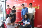 Ngày hội hiến máu tại Đại học Hà Tĩnh thu về 147 đơn vị máu.