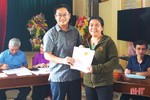 Hỗ trợ người dân xã sáp nhập ở Hương Khê đăng ký biến động đất