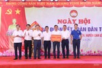 Lãnh đạo Chính phủ dự ngày hội đại đoàn kết, trao tặng nhà cho người dân Can Lộc