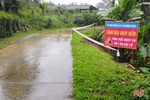 Xuất hiện hàng chục điểm sạt lở đất ở Vũ Quang