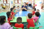 “Nút thắt” khó gỡ với 2 trường mầm non ít học sinh ở Vũ Quang