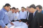 Chủ tịch UBND tỉnh kiểm tra một số dự án, di tích ở Nghi Xuân