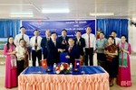 TX Kỳ Anh ký kết hợp tác với huyện Khun Khăm của Lào
