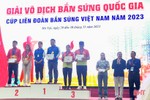 Hà Tĩnh giành 2 huy chương tại Giải Vô địch bắn súng toàn quốc năm 2023