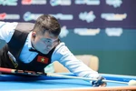 Trần Thanh Lực hạ cựu số 1 thế giới vào vòng knock out giải Billiards Wolrd Cup Sharm El Sheikh