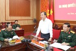 Đảng ủy Quân sự tỉnh ra Nghị quyết lãnh đạo thực hiện nhiệm vụ năm 2024