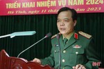 Bộ CHQS tỉnh Hà Tĩnh hội nghị quân chính, triển khai nhiệm vụ năm 2024