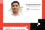 Tự học, lập trình viên người Hà Tĩnh trở thành chuyên gia Google tại Việt Nam