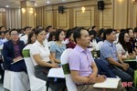 Hơn 400 cán bộ, giáo viên Hà Tĩnh được trang bị kiến thức pháp luật