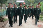 Lãnh đạo Quân khu 4 kiểm tra công tác dân vận của lữ đoàn tại Vũ Quang