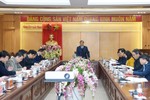 Ban Thường vụ Tỉnh ủy Hà Tĩnh kiểm điểm công tác lãnh đạo, chỉ đạo năm 2023