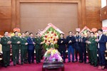 Lãnh đạo tỉnh Hà Tĩnh chúc mừng Ngày thành lập Quân đội nhân dân Việt Nam