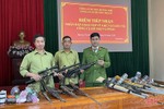 Ngăn chặn hiểm họa từ súng tự chế, vật liệu nổ ở Hương Khê