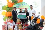 Vietcombank Hà Tĩnh trao thưởng xe máy SH cho khách hàng tham gia bảo hiểm
