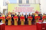 Lãnh đạo Bộ Công an, tỉnh Hà Tĩnh dự lễ khánh thành trụ sở công an xã