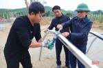 Lắp đặt đường điện “Thắp sáng làng quê” trị giá 1 tỷ đồng ở Hương Sơn